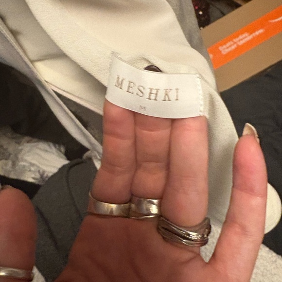 Meshki White Maxi Dress - Picture 16 of 16